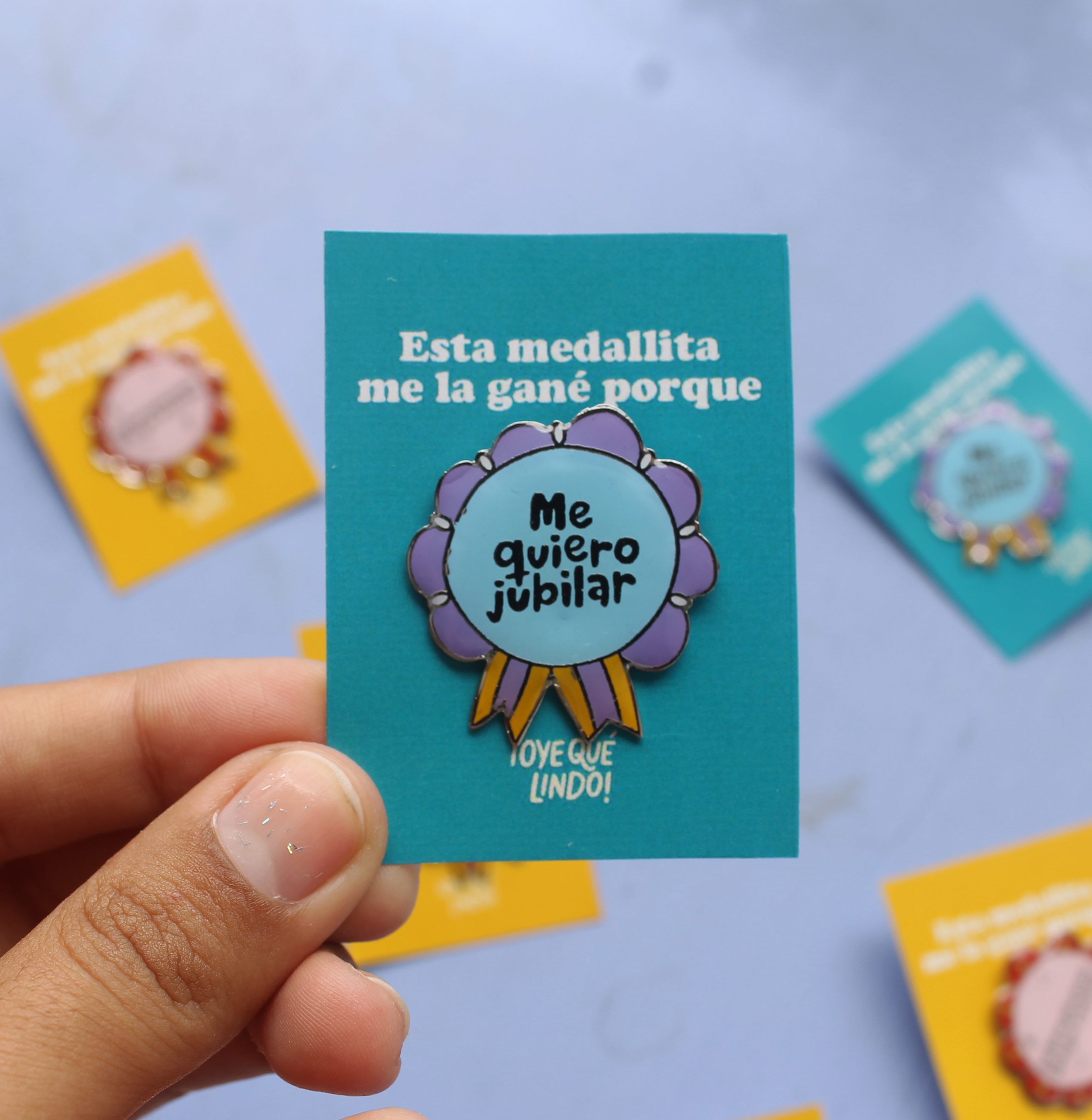 Pin "Me quiero jubilar"