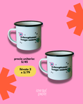 Promo Taza "Sobrepienso luego existo"