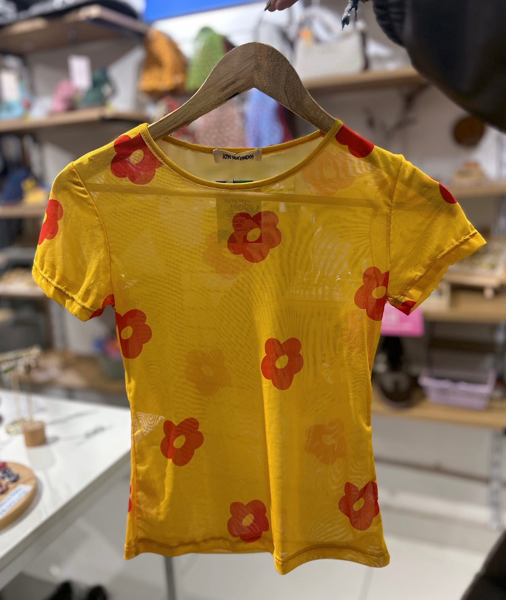 Polo "Margaritas" manga corta