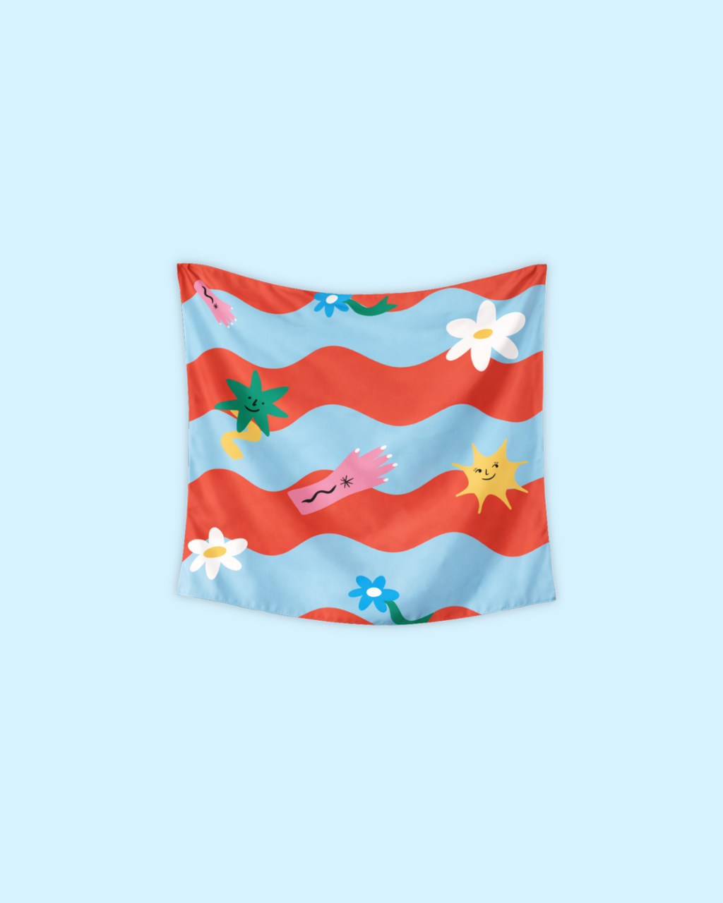 Pañuelo "Olas"