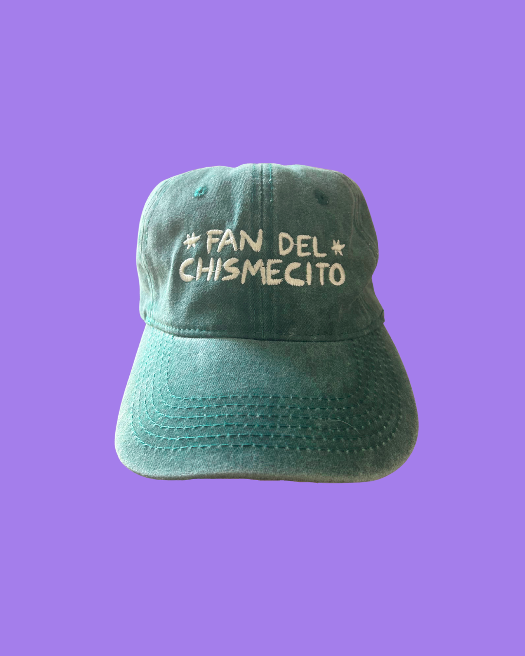 Gorra "Fan del chismecito" verde