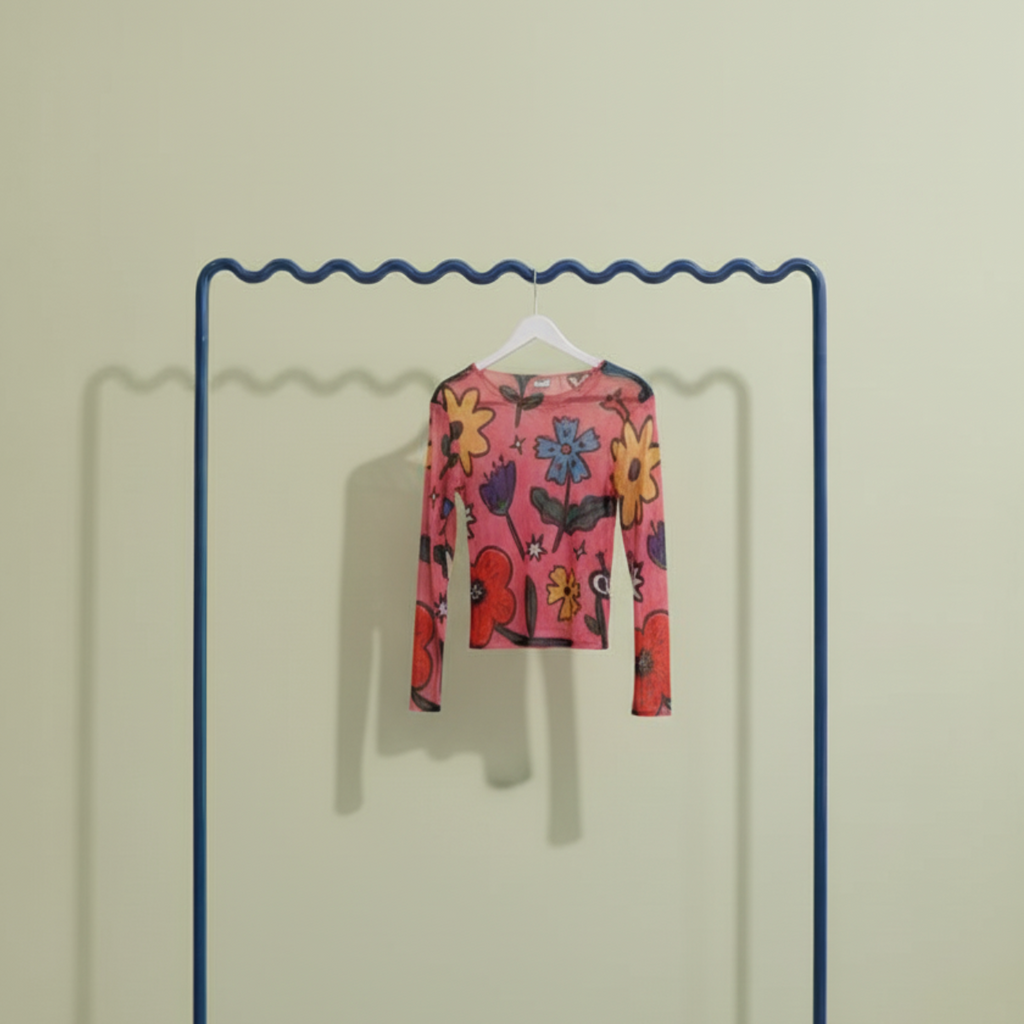 Polo "Jardín" manga larga