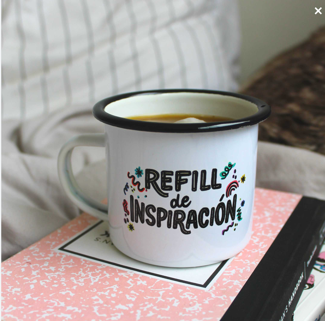 Taza "Refill de Inspiración"