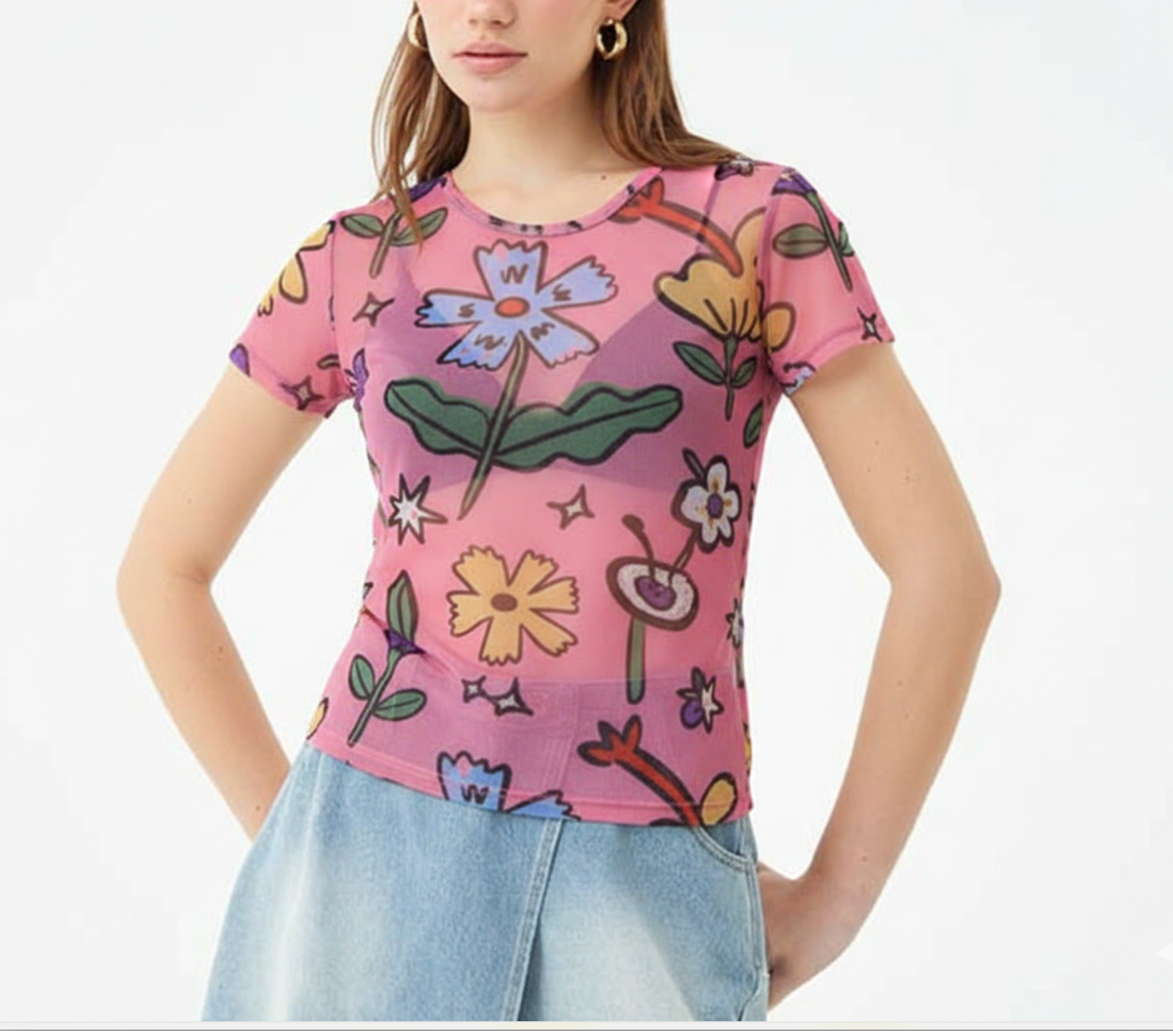 Polo "Jardín" manga corta