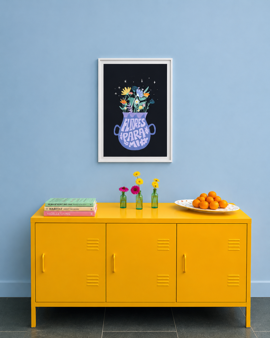 Print "Flores para mi"