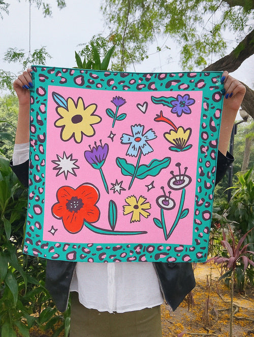 Pañuelo "Jardín"