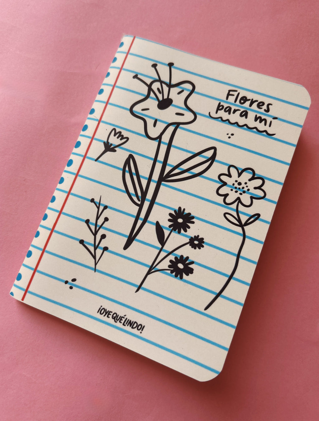 Libreta A6 "Flores para mí"