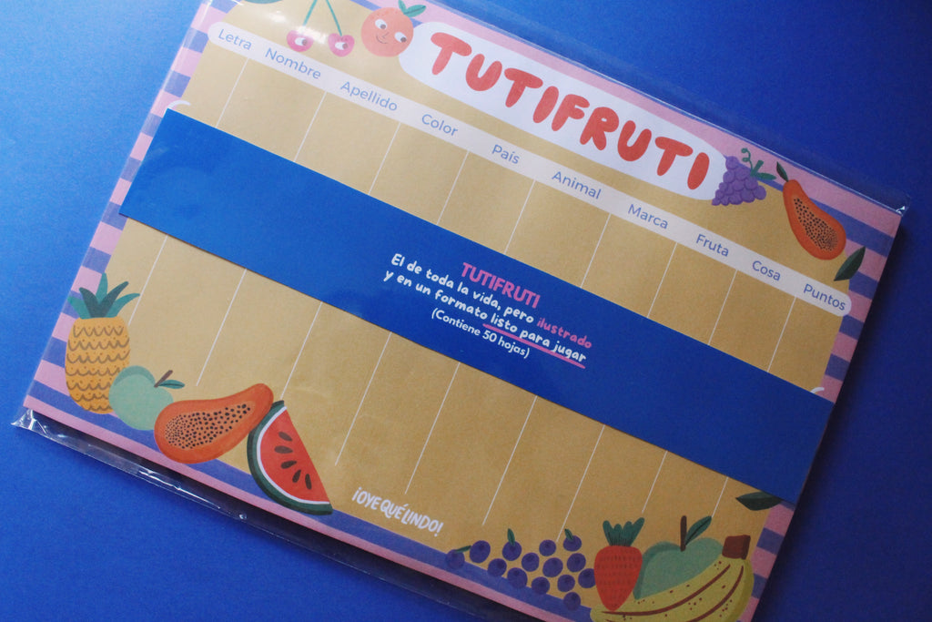 Tutifruti Ilustrado