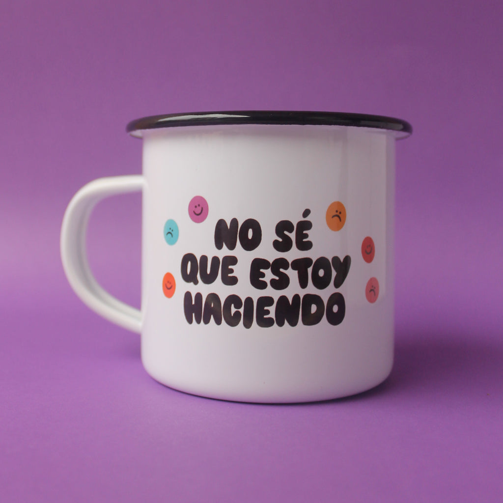 Taza "No sé qué estoy haciendo"