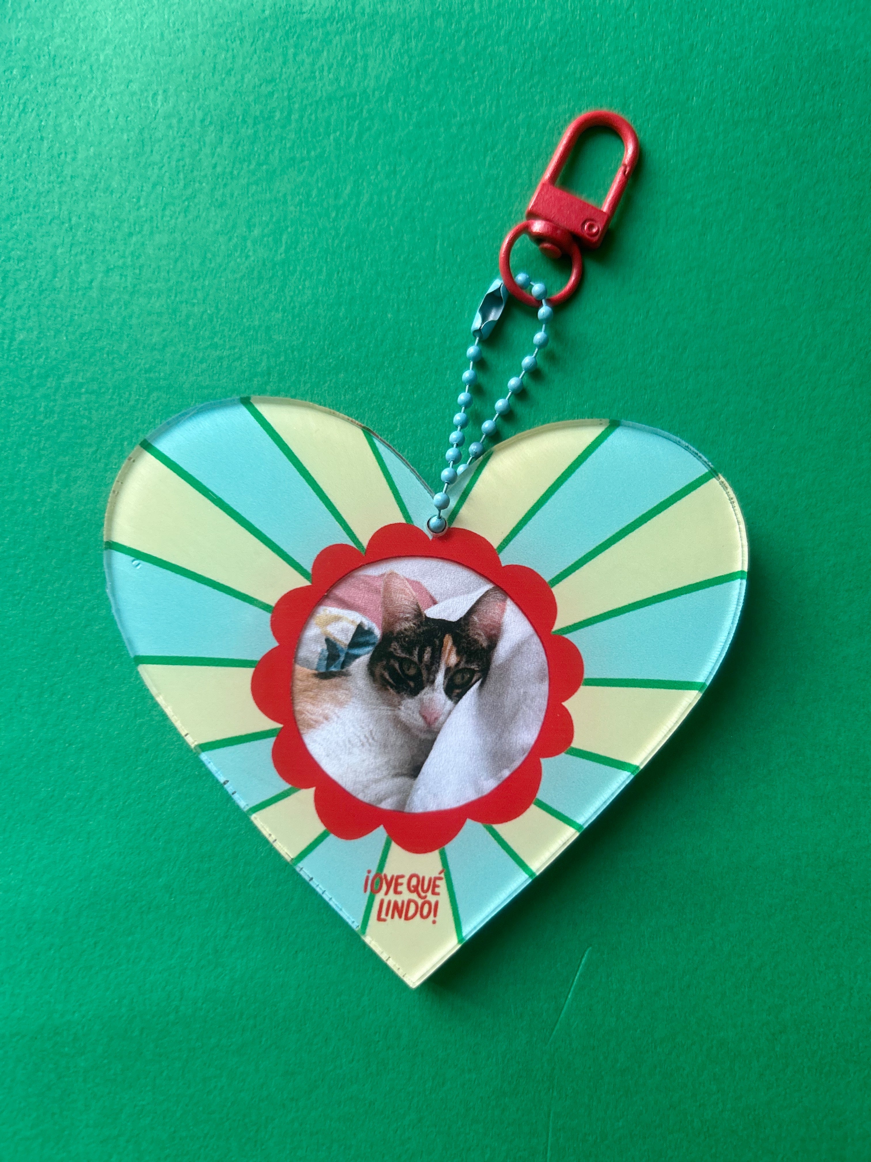 Photo holder "fresa corazón"