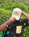 Gorra "Fan de lo que me hace bien" Beige