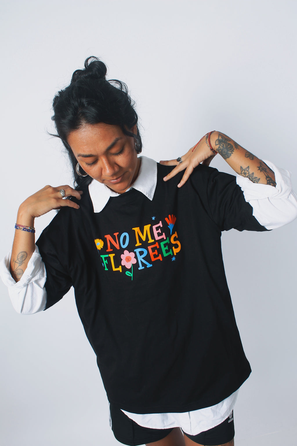 Polo negro No me florees