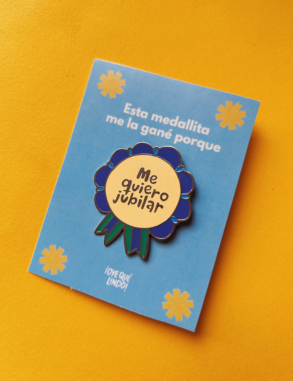 Pin "Me quiero jubilar"