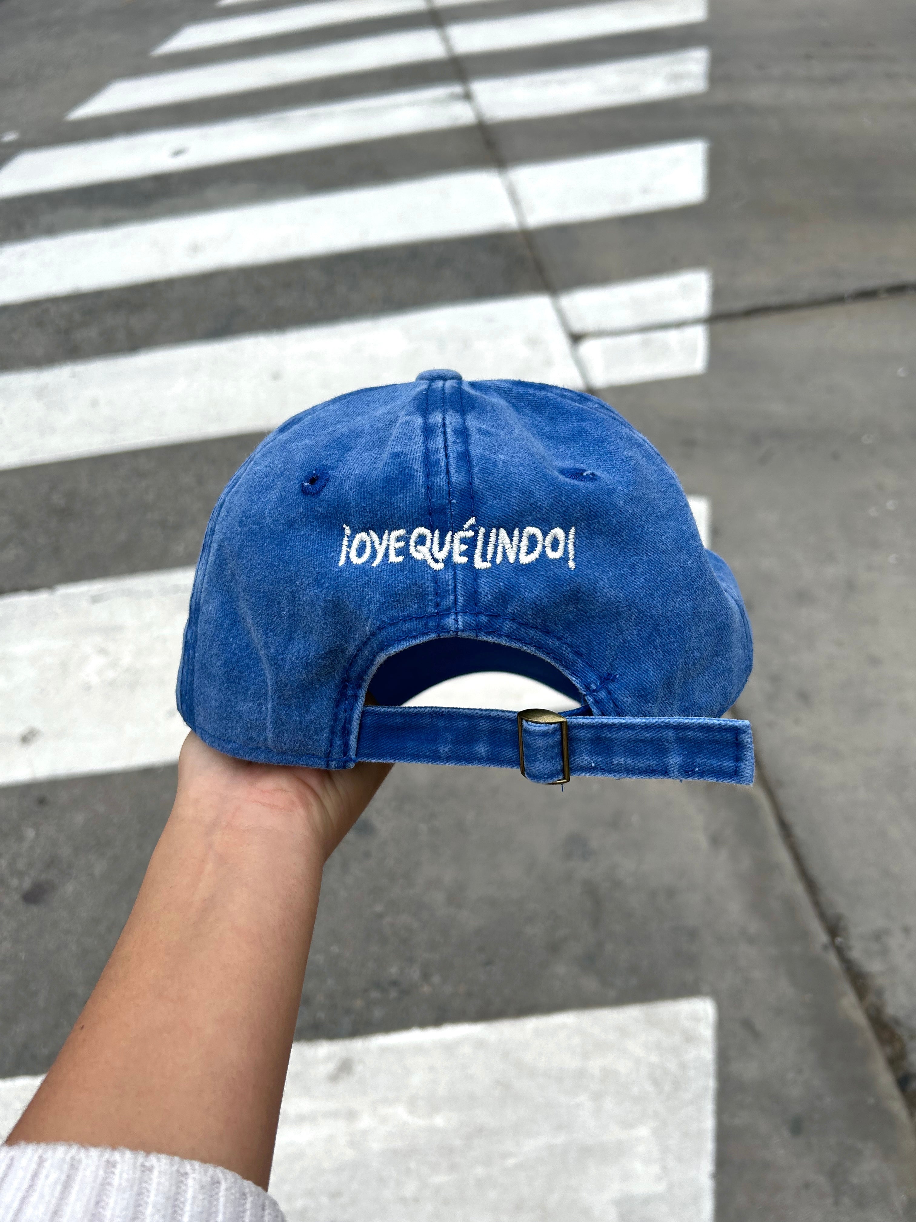 Gorra "Fan del chismecito" azul