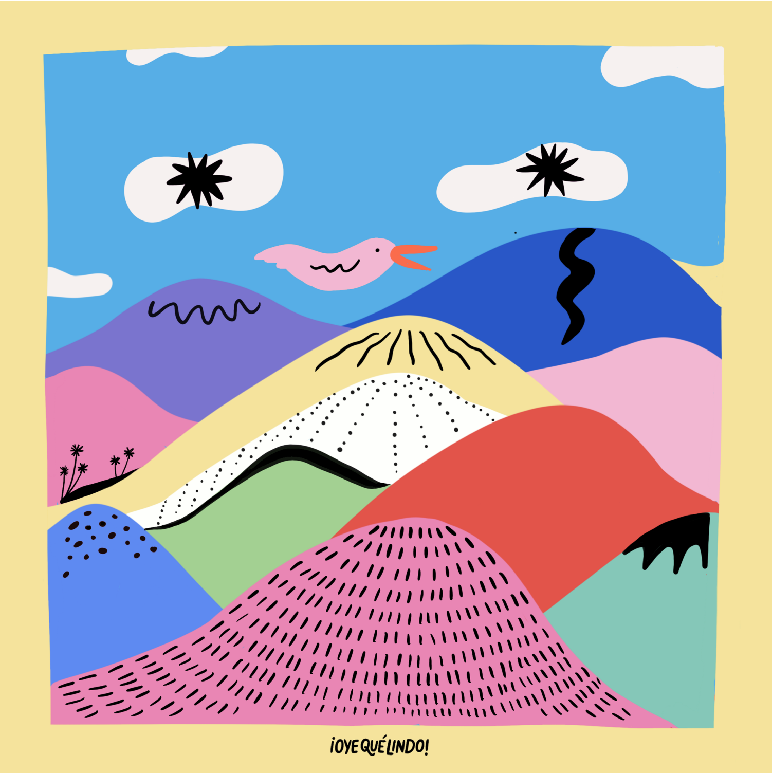 Pañuelo "Montañas"