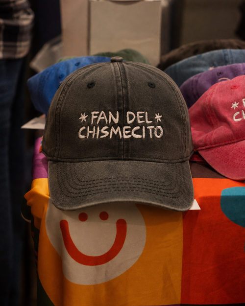 Gorra "Fan del chismecito" negra