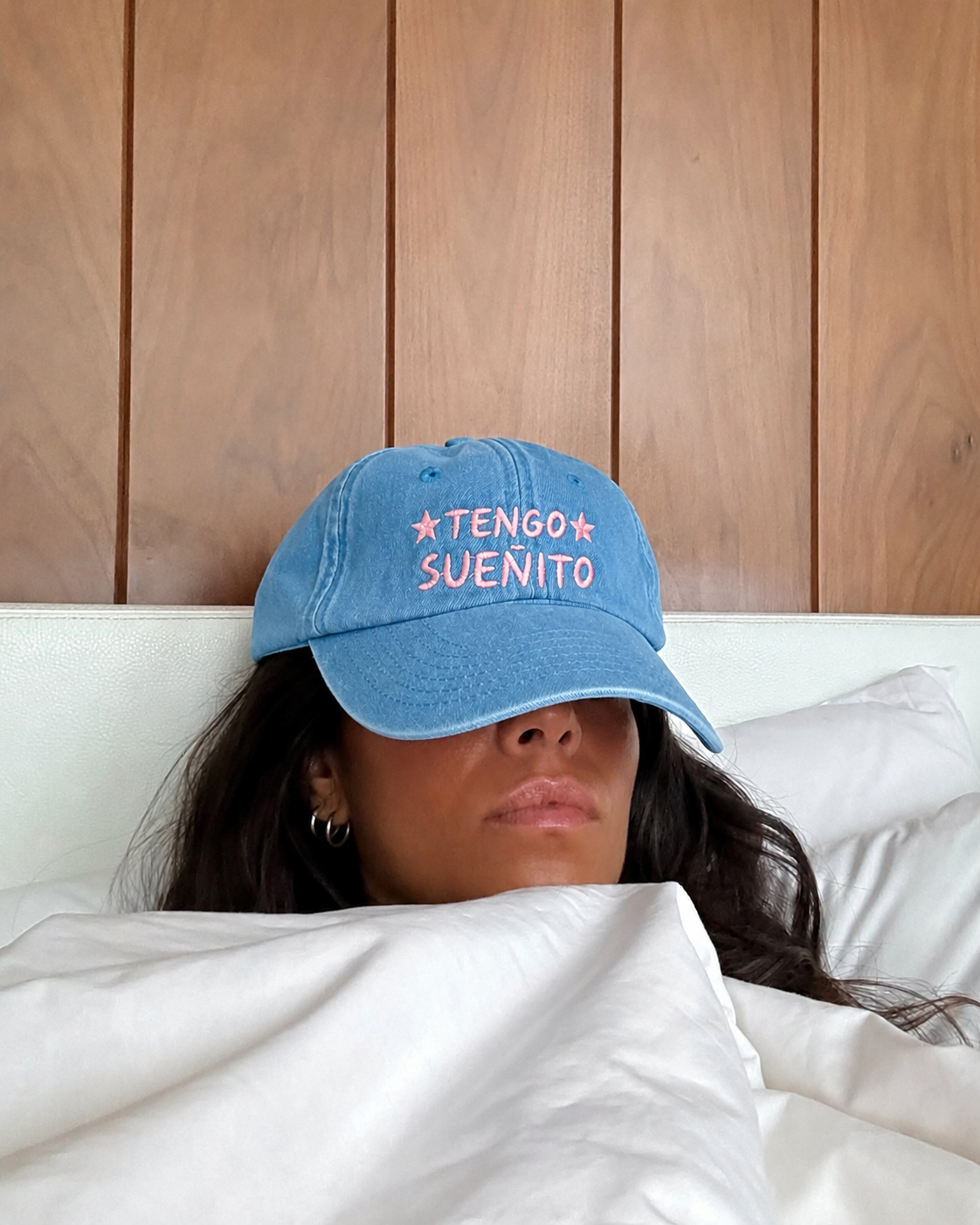 Gorra "Tengo sueñito" jean