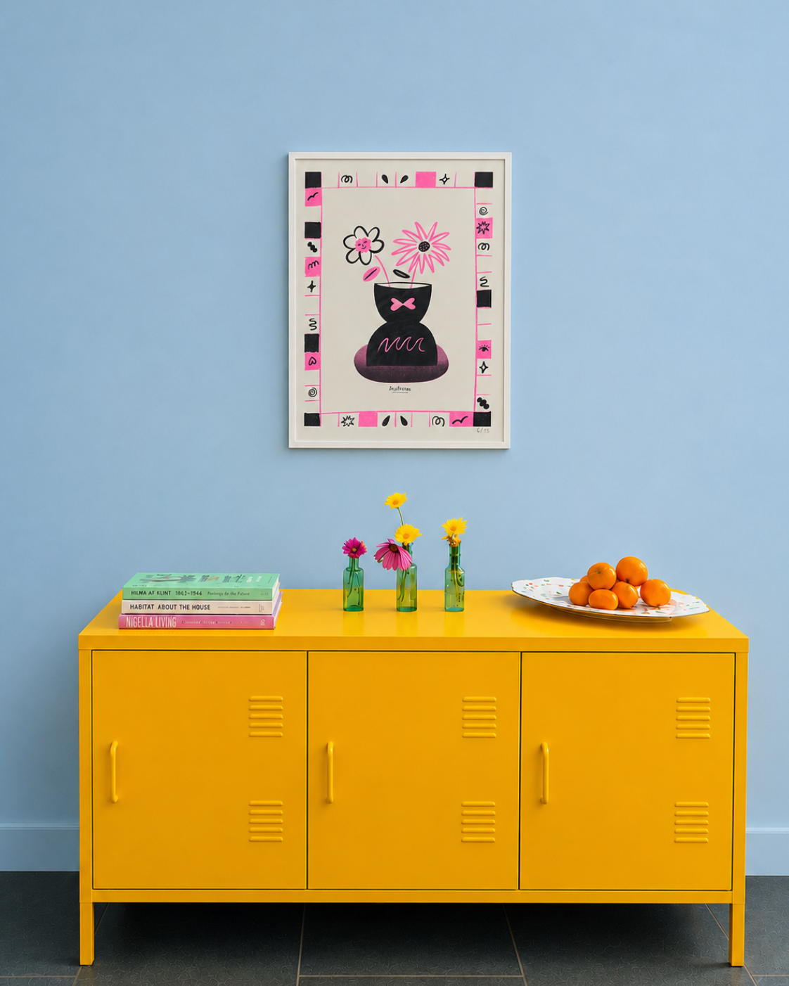 Print "Flor pastel"